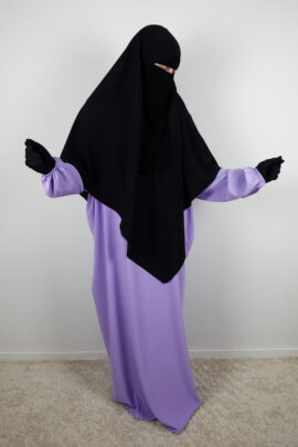 Abaya Wide Straight-Sleeve