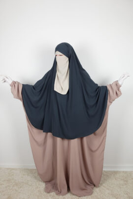 Abaya WoolPeach Straight-Sleeve