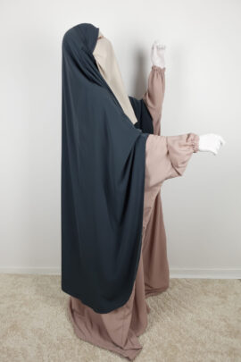 Abaya WoolPeach Straight-Sleeve