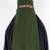 Simple one layer niqab with nose string