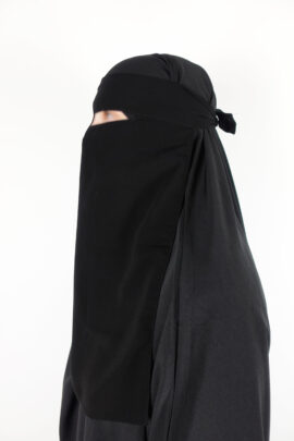 Simple Niqab with nose string